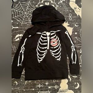 5T | Old Navy | Skeleton Donut Pullover Hoodie